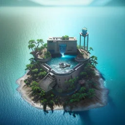 The Isometric Glass Tall Box Mini Model Little Real Island Mixed Water Fall Under Ocean Sunshine Summer Background Blue Sea, The Last Of Us / Avatar, Octane Render / ZBrush, Cinematic, IMAX Film, Nikon D750, 16K, Autostereoscopy, Anthropomorphic, Golden Ratio, Geometry, Symmetric, Depth Of Field, Highly Detailed, Ultra Realistic, Beautiful Lighting, Halfrear Lighting, Soft Light, Candoluminescence, Cast Shadow, Reflective, Glow, Translucent, Normal Map, Carbonated --testp