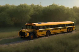 Caterpillar schoolbus