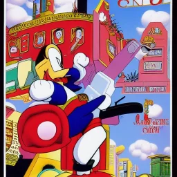 Evangelion sandalphon cartoon by Carl Barks