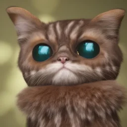 Cat owl alien