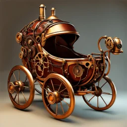 A Steampunk Baby Carriage