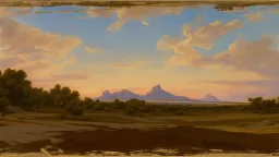 texas landscape by poussin