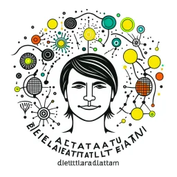 satisfied deep learning white background