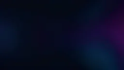 Dark purple blue grainy gradient on black background, copy space, noise texture effect, wide banner size