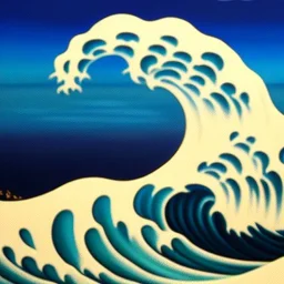 Ultra detailed fullbody Portrait in oil on canvas of The Great Wave off Kanagawa,extremely detailed digital painting, extremely detailed face,crystal clear eyes, mystical colors ,perfectly centered image, perfect composition, rim light, beautiful lighting,masterpiece,8k, stunning scene, raytracing, anatomically correct, in the style of robert e howard and Wizyakuza and Ohrai Noriyoshi and Simon Bisley and uncannyknack