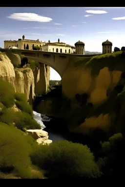 The bridge of Ronda Spain,