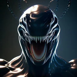 Venom, muscle,unreal engine 5, 8k resolution, photorealistic, ultra detailed