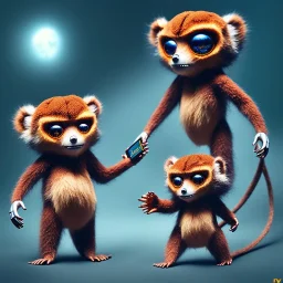 Cheburashka Cyberpunk