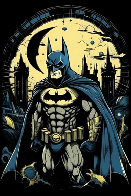 Batman merchandise, shirt design