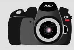 Vector DSLR Camera Photography Vector Vector Illustration