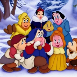 snow white and the seven dwarfs