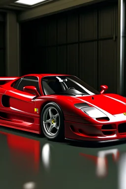 Create a picture of a ferrari F50