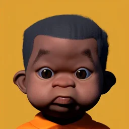 Gary coleman, toddler, chubby, kid, orange