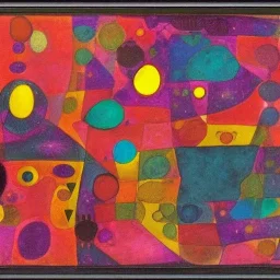 Cosmic Plankton by Paul Klee