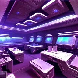 interior of a galactic ship, command post, 64K, hyperdetailed, intricate