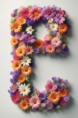 цветы в форме цифры 8