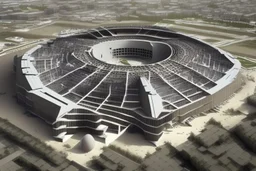 Military headquarters buliding/structure design similar to pentagon