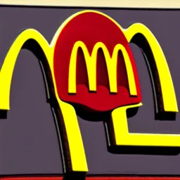 dinosaur astronaut, McDonalds logo