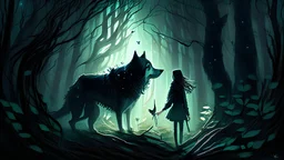 Equipped with a flashlight, a brave heart, and her loyal dog, Max, Lily ventured into the depths of the forbidden forest. The trees whispered in hushed tones, and the wind howled, creating an eerie symphony that sent shivers down her spine. But Lily was determined to prove her courage.