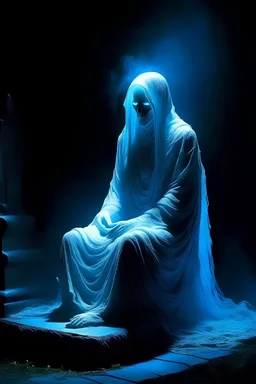 Luminous Ghost: The Luminous Ghost is a captivating and ethereal entity, a spectral presence that haunts the depths of ancient pyramids. Its form, or lack thereof, is both mysterious and enchanting. Glowing Specter: The Luminous Ghost appears as a floating, glowing apparition, radiating a soft and otherworldly blue light. This glow outlines its ghostly figure, casting an eerie illumination in the dark corridors of pyramids. Headless Apparition: One of the most distinct features of the Luminou