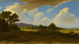 texas landscape by poussin