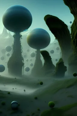 alien STRANGE WORLDS, 8k, finely detailed, photo realistic.