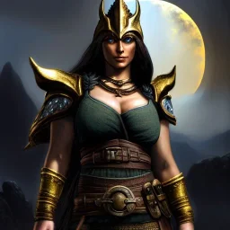 Ultra detailed fullbody Portrait in oil on canvas of beautiful busty woman with Skyrim Dragon priest mask and ARMOR,extremely detailed digital painting, extremely detailed face,perfect crystal clear Big Glowing eyes, mystical colors ,perfectly centered image, perfect composition, rim light, beautiful lighting, 8k, stunning scene, raytracing, anatomically correct, in the style of robert e howard and Ken Kelley and Ohrai Noriyoshi and Simon Bisley and tomzj1