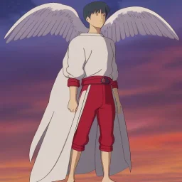 First image is of the main character. He’s to look like a powerful angel with white robe, symbols on hands glowing, His background should be that of space above with stars and standing on a paradise of a planet. His belt can transform into a white dragon.