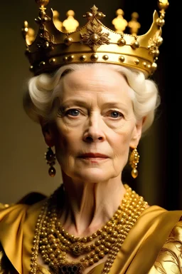 queen magrethe as the golden cut