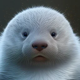 pixar art style of cute fat baby otter in natural environment, monotone color, full body, by mobeius, au naturel, hyper detailed, digital art, trending in artstation, cinematic lighting, studio quality, smooth render, unreal engine 5 rendered, octane rendered, art style by klimt and nixeu and ian sprigger and wlop and krenz cushart