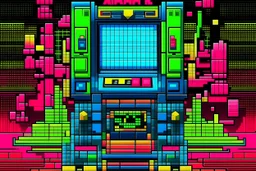 ALBUM COVER - 8BIT TECHNO RAVE MACHINE