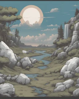 landscape para una web de comics que ponga "Geektime Comics"