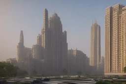 Unique building design for central bank of India. Make it world's tallest building