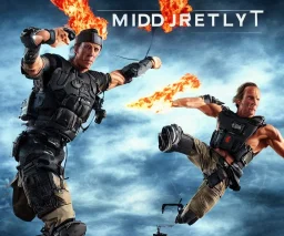 Midjourney style, buddy action movie, photorealistic, by Michael bay