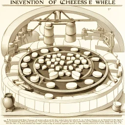 Invention of the cheese wheel