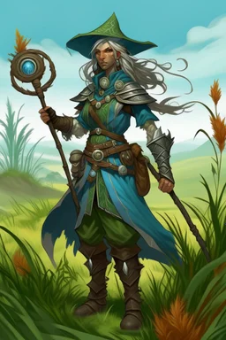 female grasslands earth genasi sorcerer dnd