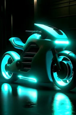 Future , motorcycle, glow