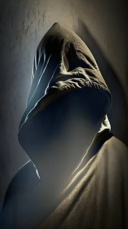 hood covered in shadows