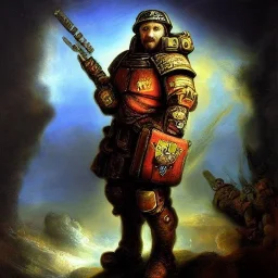 Rembrandt space marine