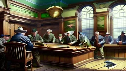 fishing club in court