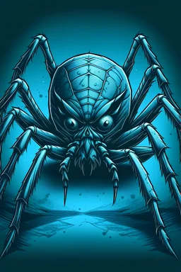 Sinister Spider in Frozen art style