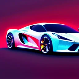 fullbody Drawing of 'sketch of HyperCar',intricate detail,andrea bonelli,Kilian Eng,Ohrai,evan lee,Aleksandr Sidelnikov,KyuYong Eom,three quarters frontal aerial view,toned colors,16k