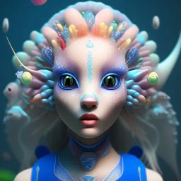 Cute Fish, Wearing make up avatar pandora