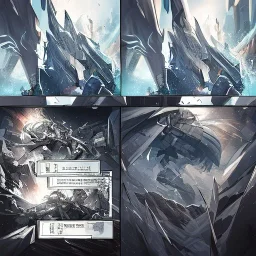 Clear focus,High resolution,High quality,Epic battle scene comic style