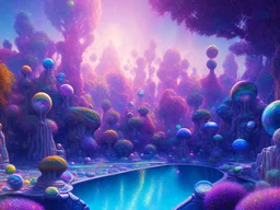 colorful underground crystal cosmic and galactic ambiance nature sky rocks sunny pool surreal, full of details, smooth, bright sunshine，soft light atmosphere, light effect，vaporwave colorful, concept art, smooth, extremely sharp detail, finely tuned detail, ultra high definition, 8 k, unreal engine 5, ultra sharp focus