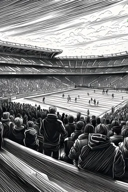 ultras sketch at stadium