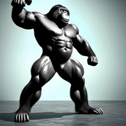 ancient bodybuilding gorilla