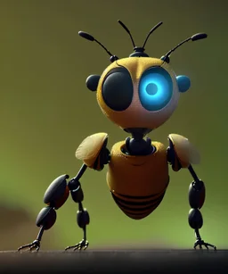 Robot bee, Pixar style
