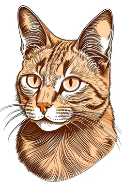 dibuja un gato panameño con colores