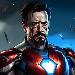 Tony Stark become Captain America
